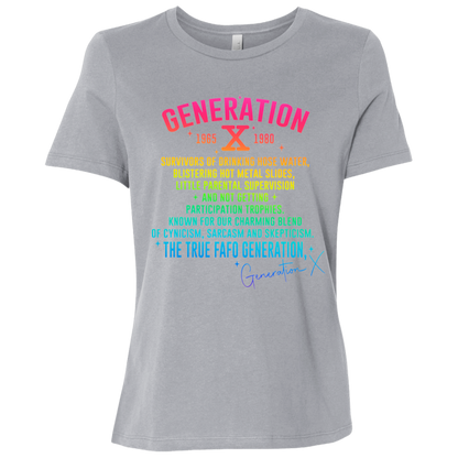 Generation X Ladies' Relaxed Graphic Tee