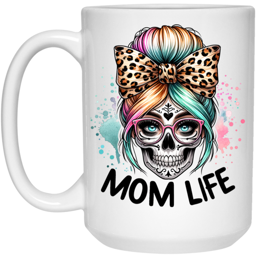 Mom Life15oz White Mug