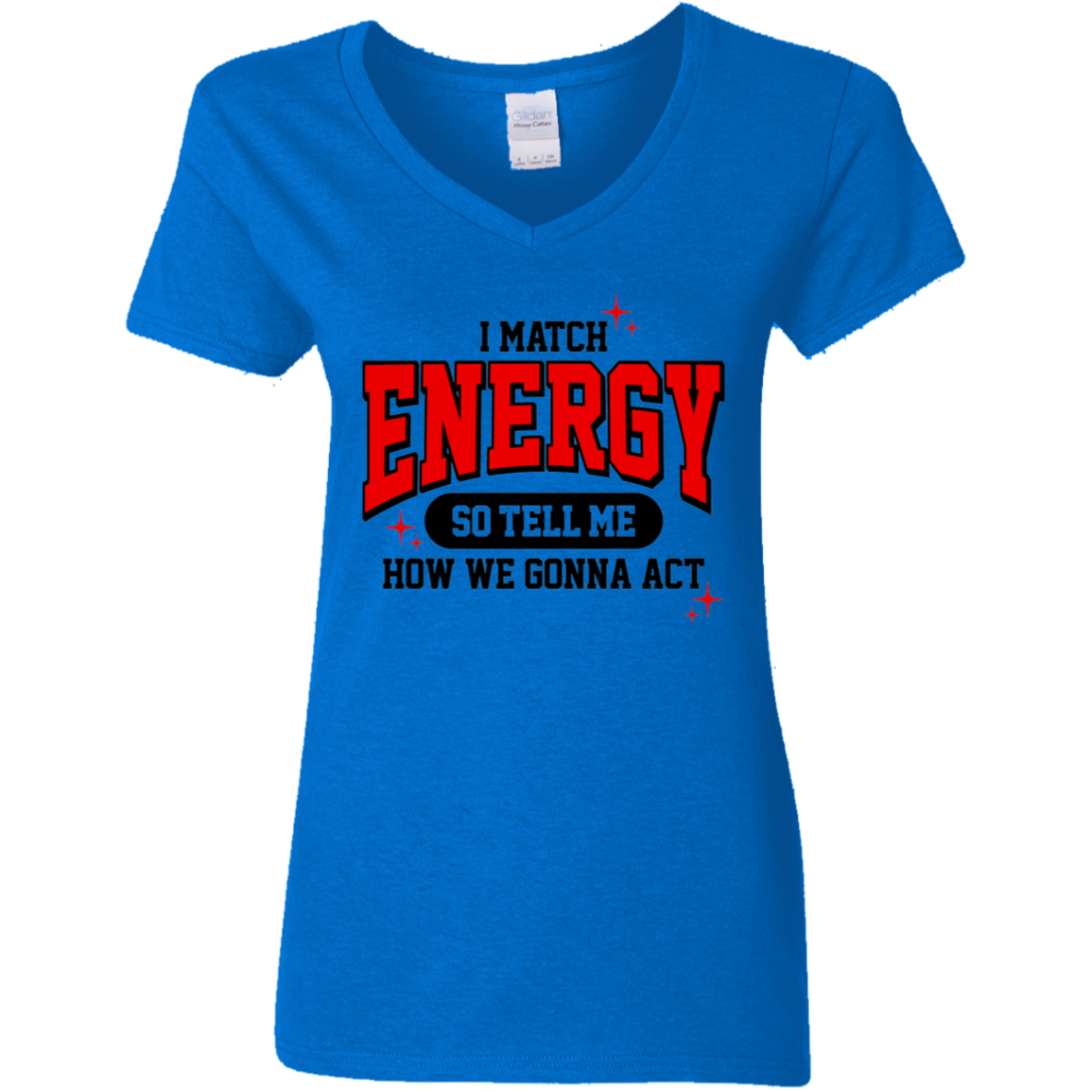 Eco-Friendly USA Cotton V-Neck Tee - Stylish & Sustainable Women's Fit