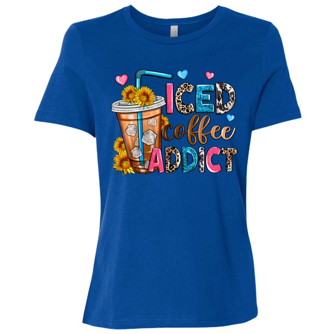 Iced Coffee Addict | Women's Relaxed Fit Tee