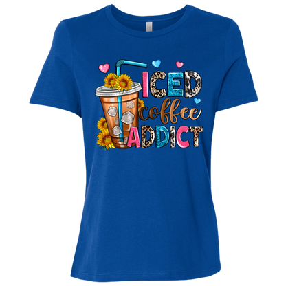 Iced Coffee Addict | Women's Relaxed Fit Tee