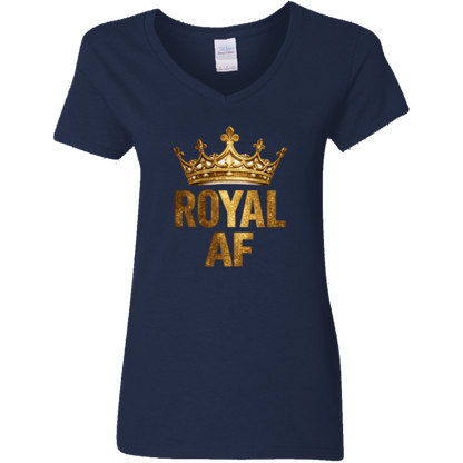 Royal AF V-Neck Tee