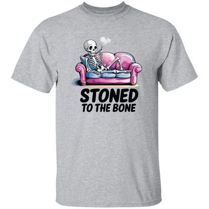 Stoned To The Bone Men's Heavyweight Graphic Tee