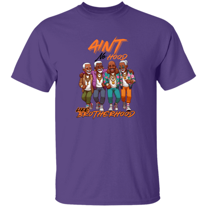 Ain't No Hood Like Brotherhood Men's 5.3 oz. T-Shirt