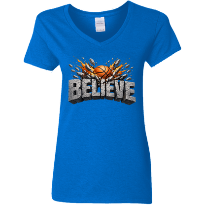 Believe V-Neck T-Shirt