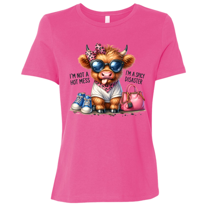 I'm Not a Hot Mess, I'm a Spicy Disaster | Women's Relaxed Fit Tee