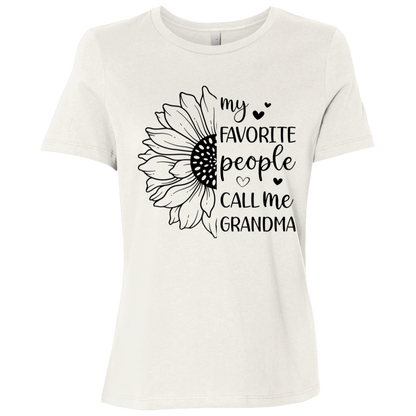 My Favorite People Call Me Grandma T-Shirt