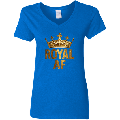 Royal AF V-Neck Tee
