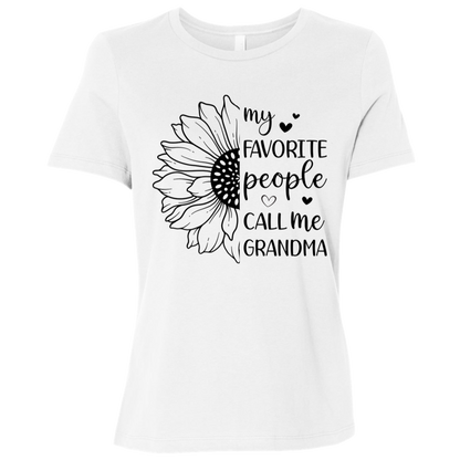 My Favorite People Call Me Grandma T-Shirt