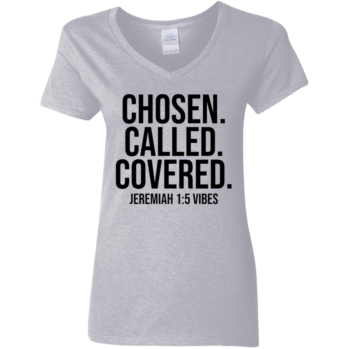 Chosen Called Covered V-Neck Tee