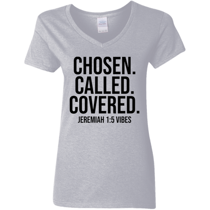 Chosen Called Covered V-Neck Tee