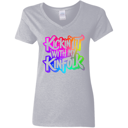 Gildan Ladies' 5.3 oz. V-Neck T-Shirt
