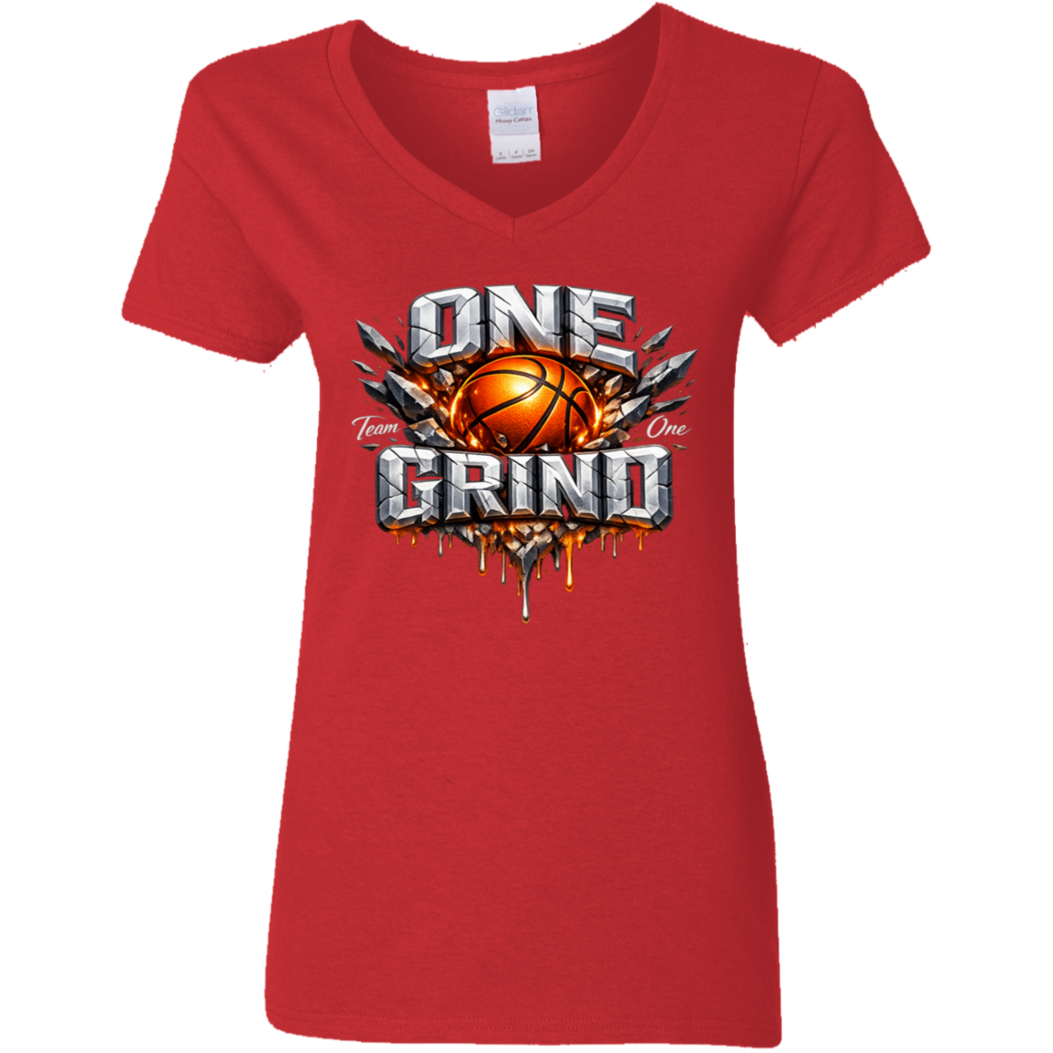 One Grind V-Neck T-Shirt