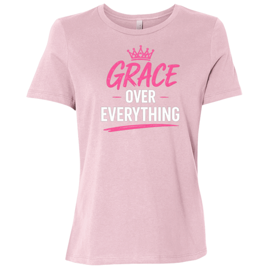 Grace Over Everything Women's Relaxed Fit T-Shirt