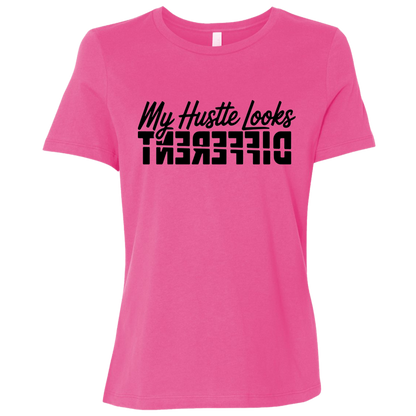 My Hustle Looks Different Ladies Relaxed Jersey Short-Sleeve T-Shirt