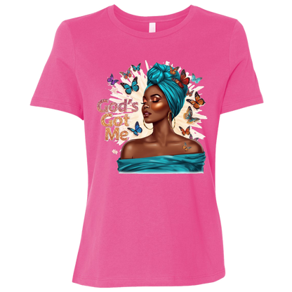 God's Got Me Ladies Relaxed Jersey Short-Sleeve T-Shirt