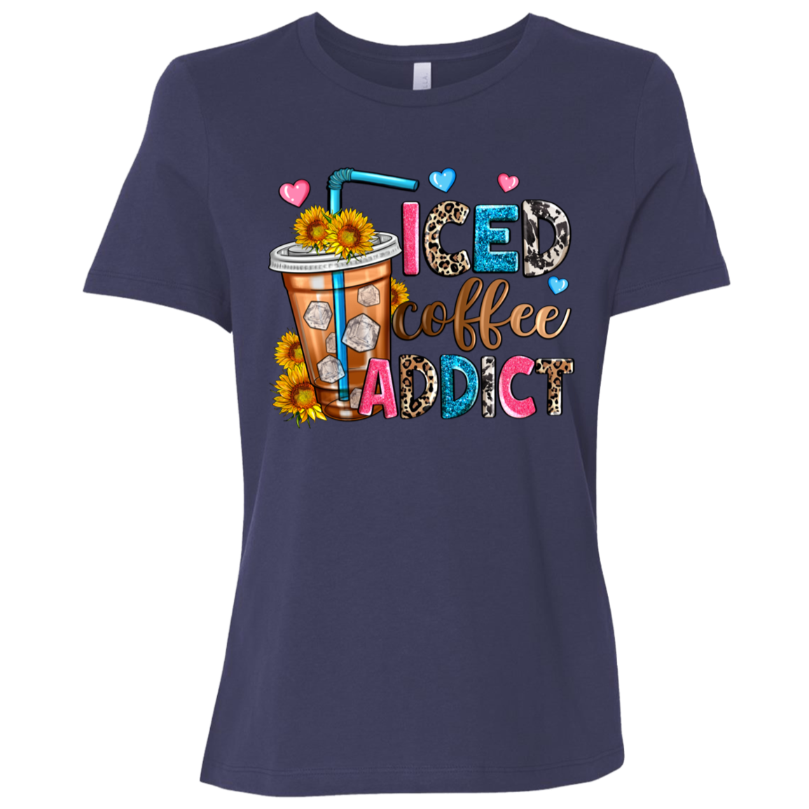 Iced Coffee Addict | Women's Relaxed Fit Tee