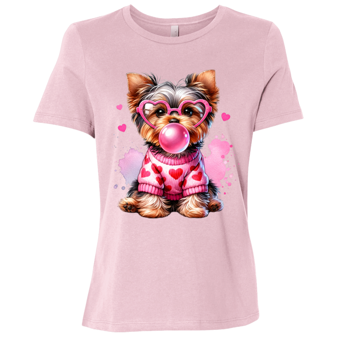 Yorkie Ladies Relaxed Jersey Short-Sleeve T-Shirt