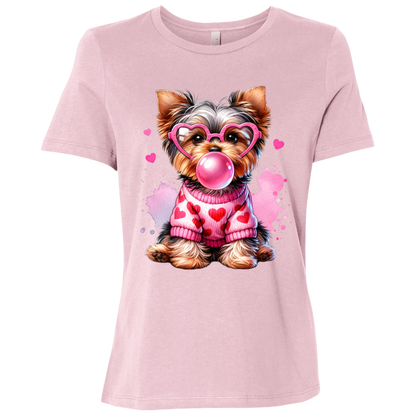 Yorkie Ladies Relaxed Jersey Short-Sleeve T-Shirt