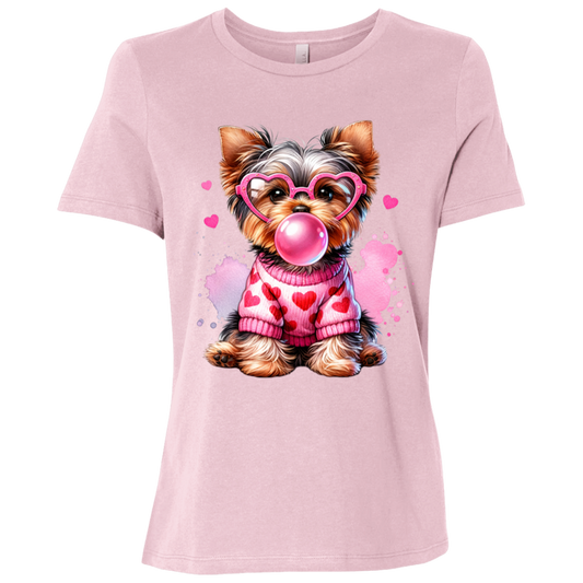 Yorkie Ladies Relaxed Jersey Short-Sleeve T-Shirt