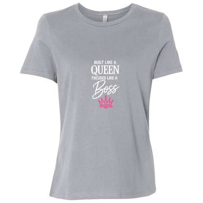 Built Like a Queen Focused Like a Boss Tee