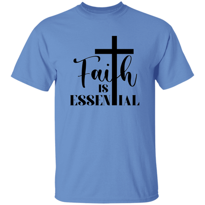 Faith is Essential Men's Heavyweight Graphic Tee