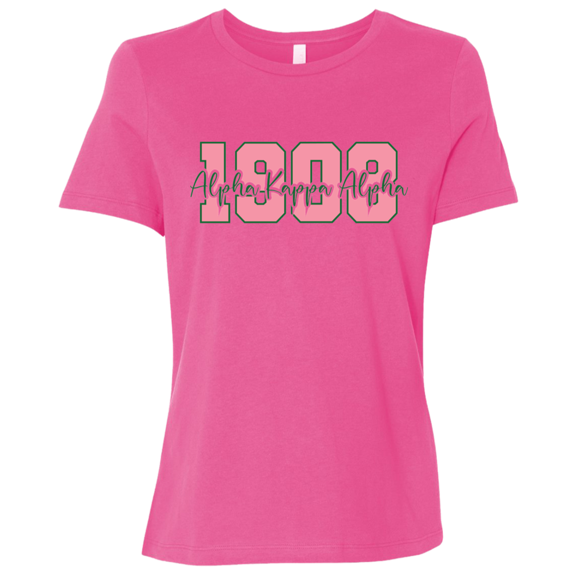 1908 Alpha Kappa Alpha Ladies' Relaxed Graphic Tee