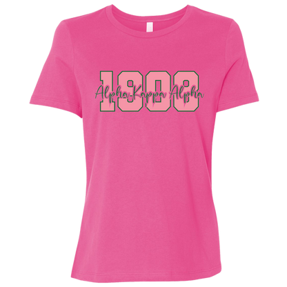 1908 Alpha Kappa Alpha Ladies' Relaxed Graphic Tee