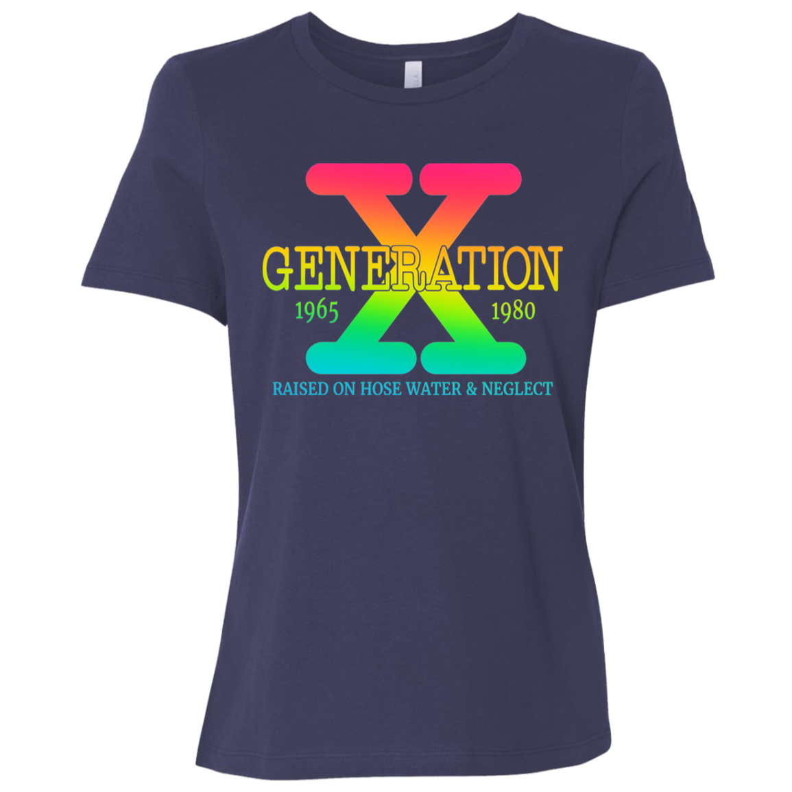 Generation X Ladies' Relaxed Graphic Tee