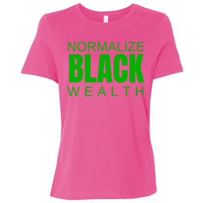 Normalize Black Wealth Tee
