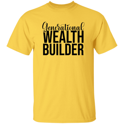 Generational Wealth Builder Men's 5.3 oz. T-Shirt