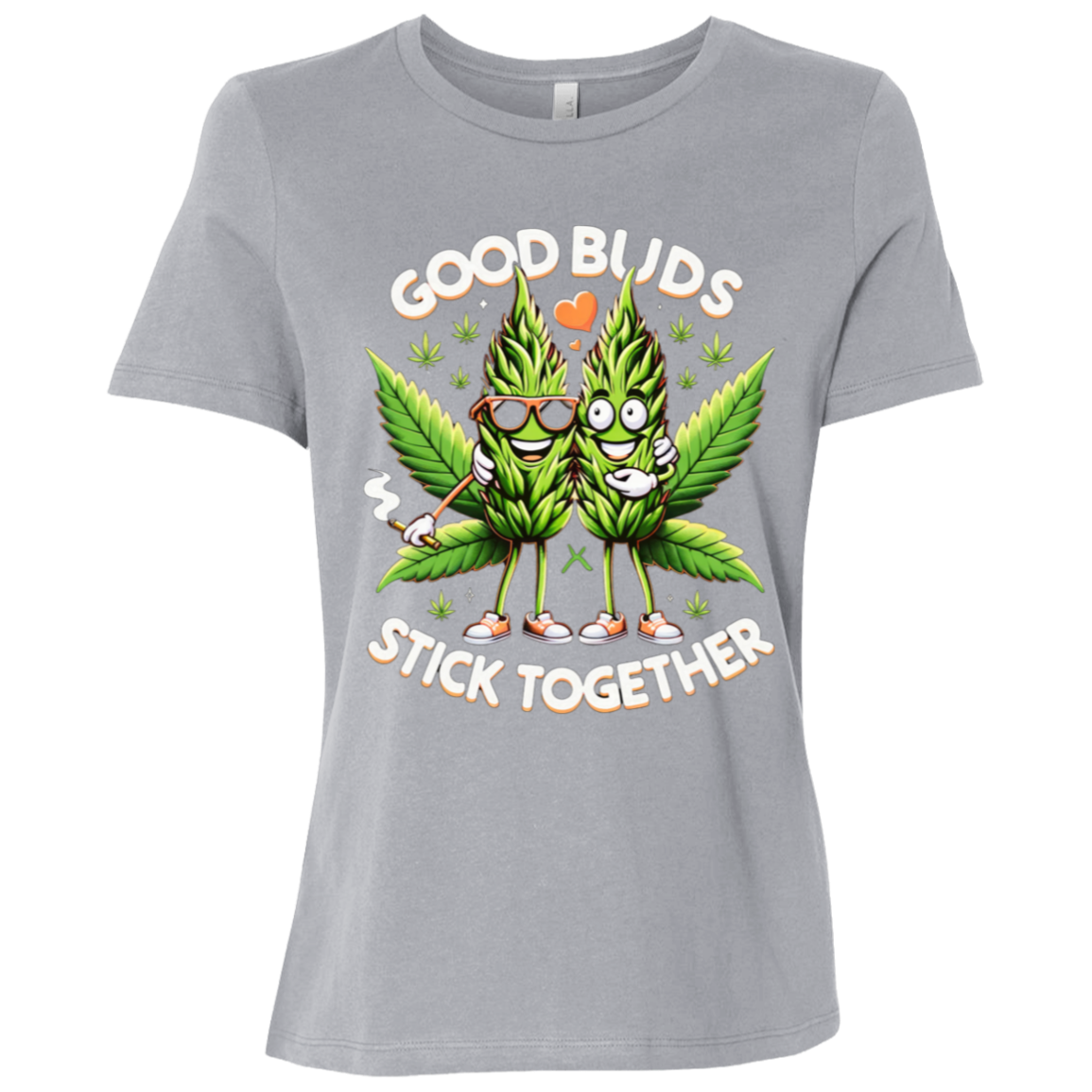 Good Buds Ladies Relaxed Jersey Short-Sleeve T-Shirt