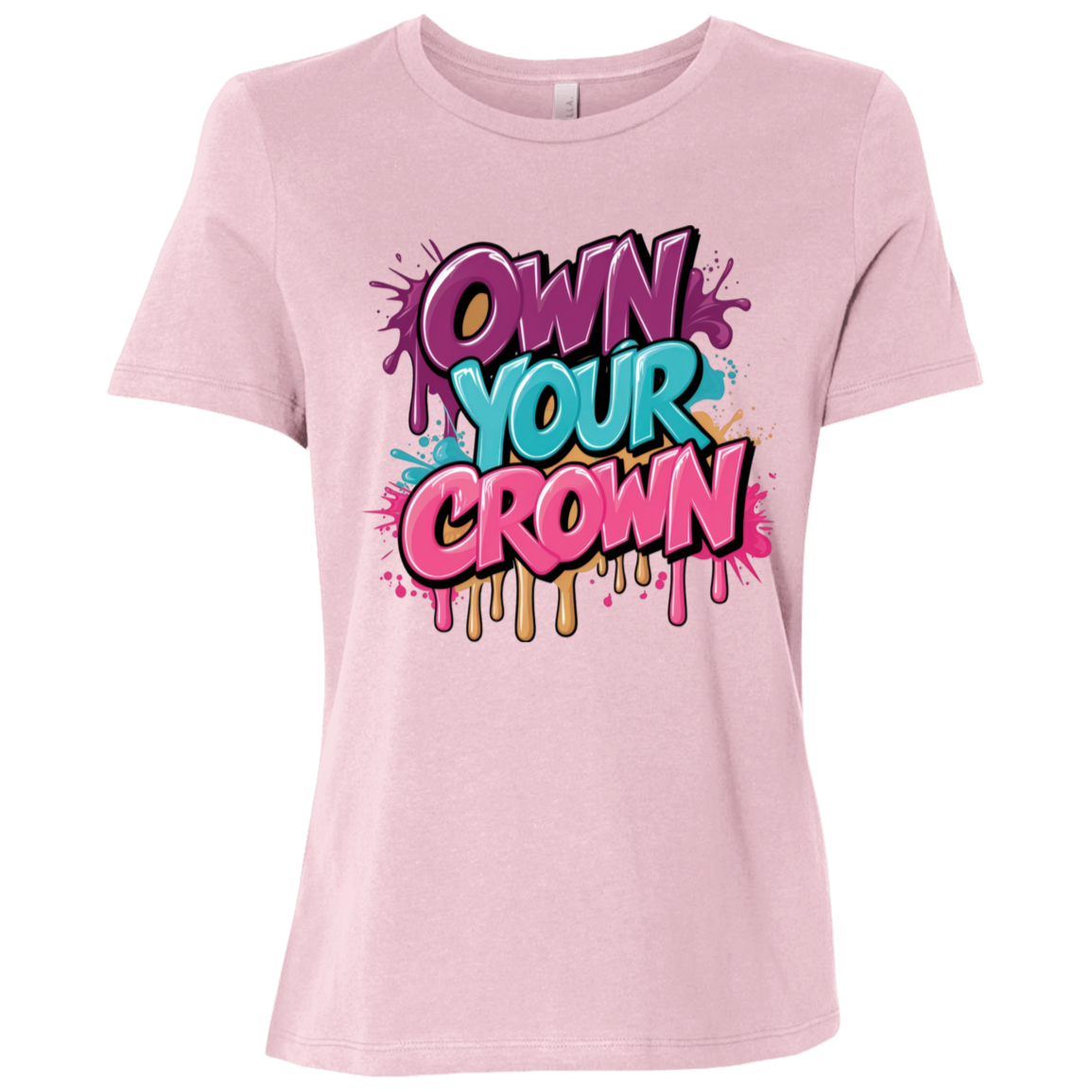 Own Your Crown Ladies Relaxed Jersey Short-Sleeve T-Shirt