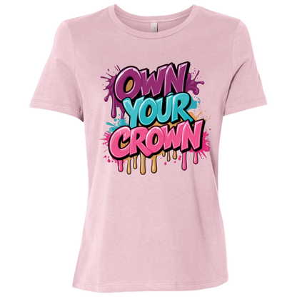 Own Your Crown Ladies Relaxed Jersey Short-Sleeve T-Shirt