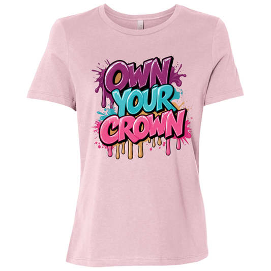 Own Your Crown Ladies Relaxed Jersey Short-Sleeve T-Shirt