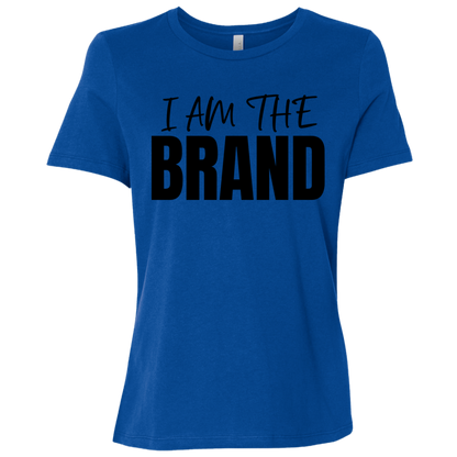 I Am The Brand Ladies Relaxed Jersey Short-Sleeve T-Shirt