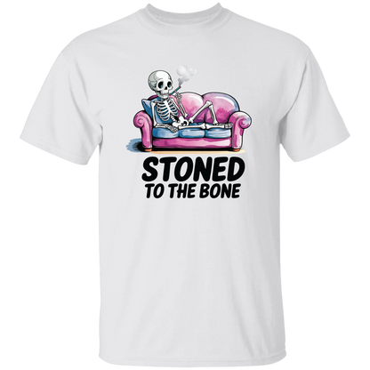 Stoned To The Bone Men's Heavyweight Graphic Tee