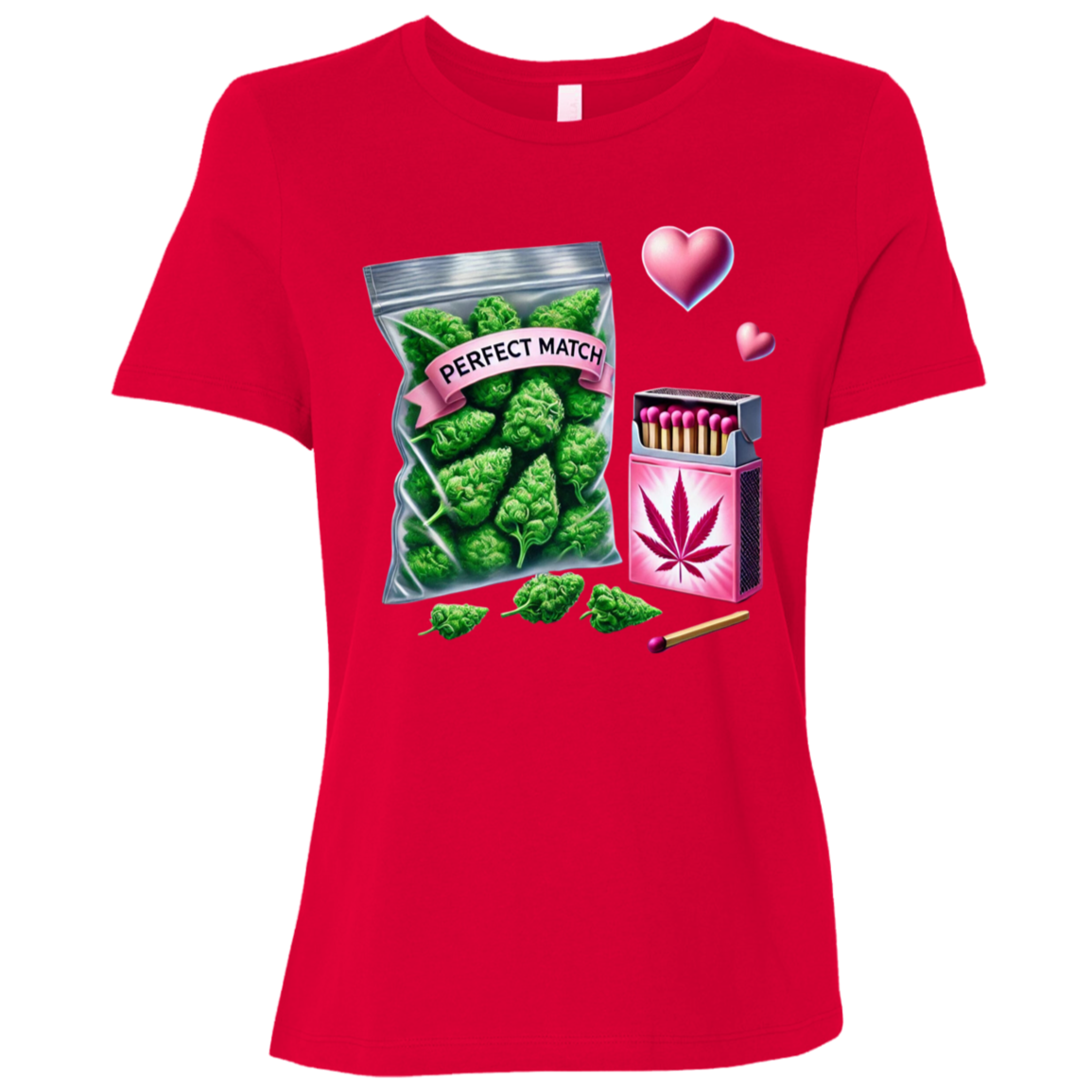 Perfect Match Ladies Relaxed Jersey Short-Sleeve T-Shirt