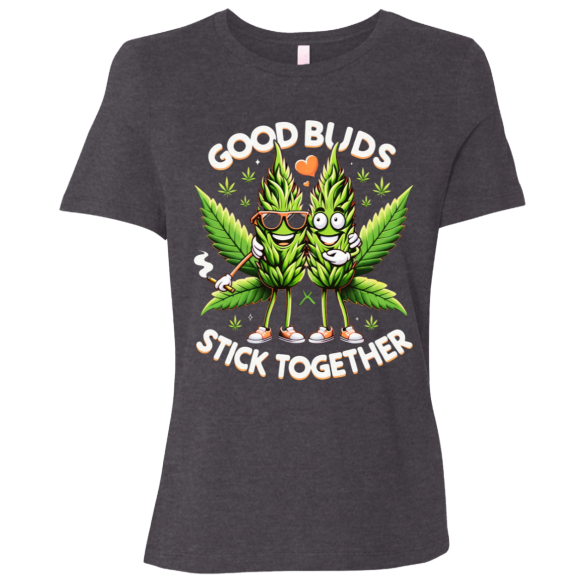 Good Buds Ladies Relaxed Jersey Short-Sleeve T-Shirt