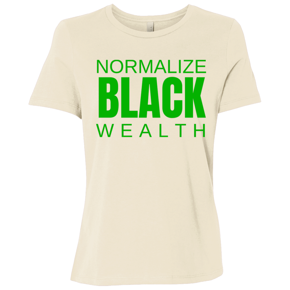 Normalize Black Wealth Tee