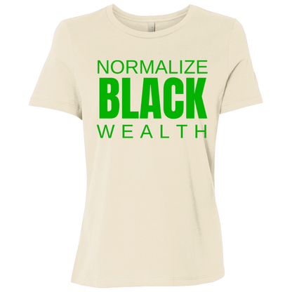 Normalize Black Wealth Tee