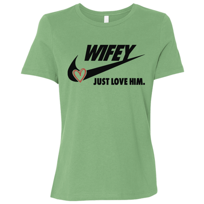 Wifey Just Love Him T-Shirt