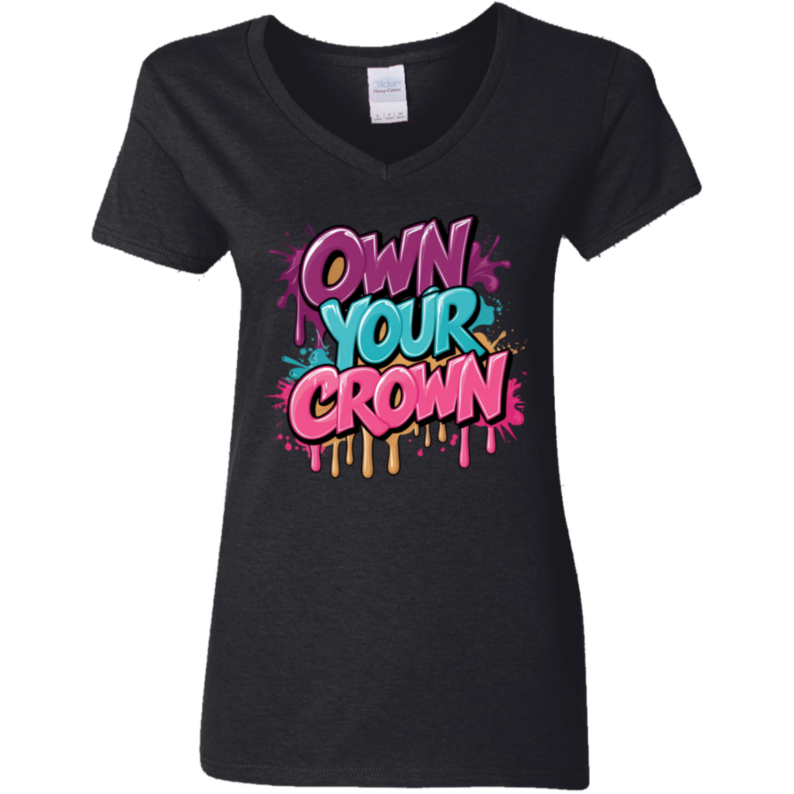 Own Your Crown Women's V-Neck T-Shirt