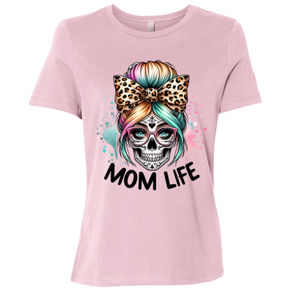 Mom Life Ladies Relaxed Jersey Short-Sleeve T-Shirt