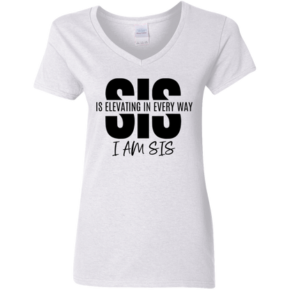 Sis Is Elevating | Women's V-Neck Tee