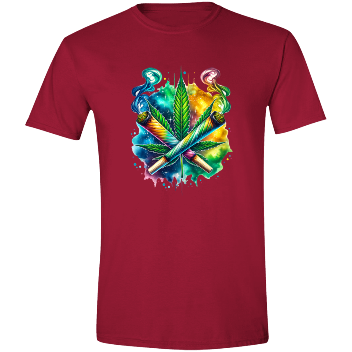 Colorful Bud Men's Softstyle Tee