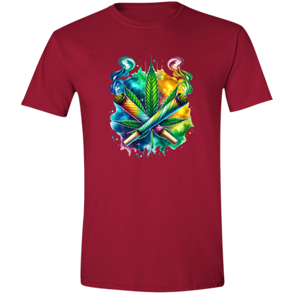 Colorful Bud Men's Softstyle Tee