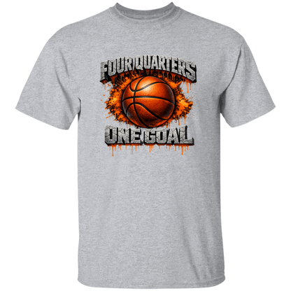 Four Quarters One Goal 5.3 oz T-Shirt