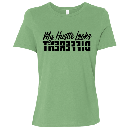 My Hustle Looks Different Ladies Relaxed Jersey Short-Sleeve T-Shirt