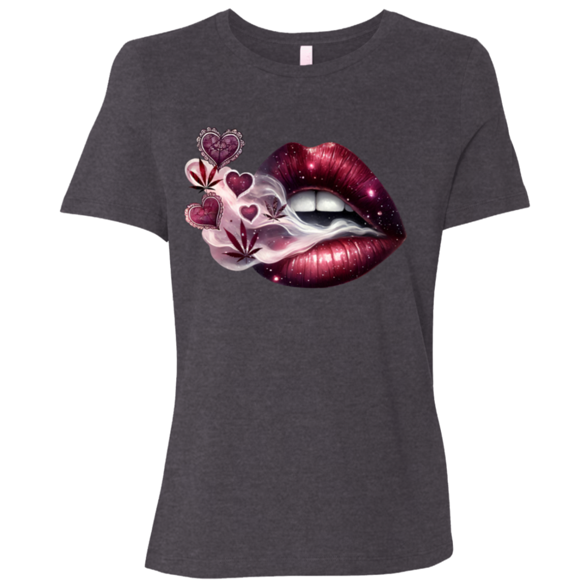 Cannabis Ladies' Relaxed Graphic Tee